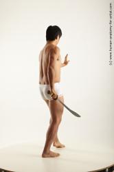 Fighting reference poses of Moses